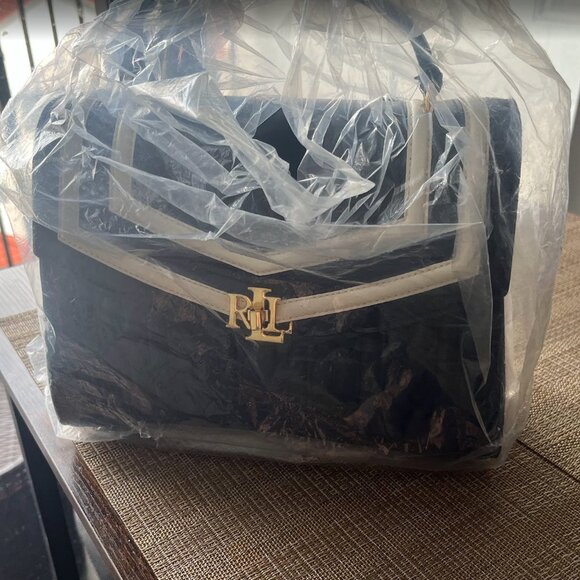 Ralph Lauren Medium Nappa Leather Farrah Satchel - Picture 3 of 7